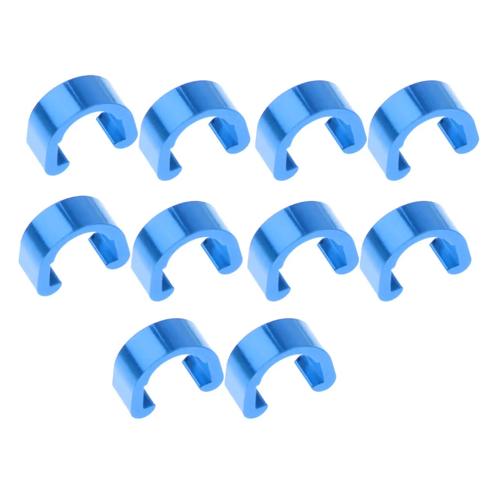 10 шт. алюминиевые направляющие для шланга с образным зажимом|Кабели и кожухи| |