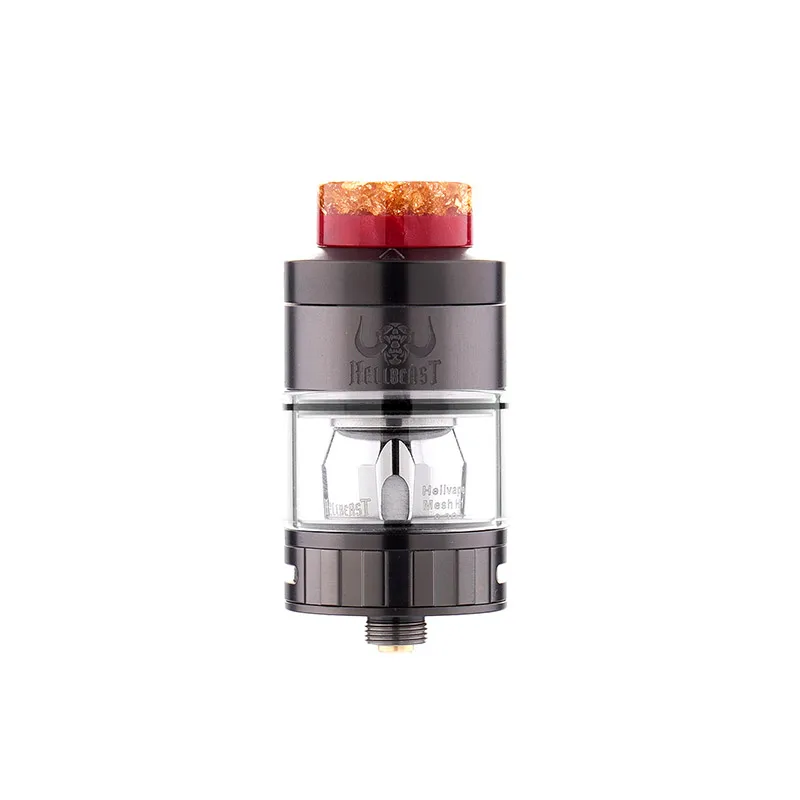 Серый Электронные сигареты Hellvape Hellbeast Sub ohm Tank Hybrid 4,0 мл/4,3 мл/3,5 мл емкость Vape испаритель VS Hellvape Rebirth RDA - Цвет: Серый