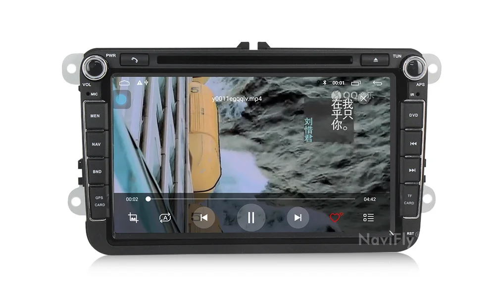 8 дюймов Android 9,1 автомобильный dvd-плеер gps Navi для Volkswagen VW Skoda golf 5 6 touran passat B6 jetta polo tiguan радио FM wifi RDS