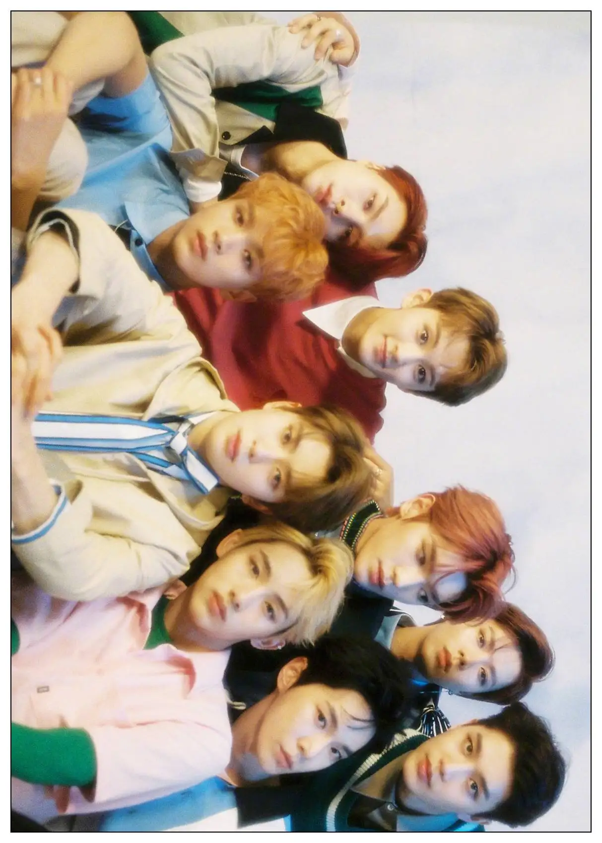 D154 Kpop NCT музыкальный плакат белая бумага с покрытием для печати, настенная живопись, домашний декор, украшение для комнаты для девочек - Цвет: D154