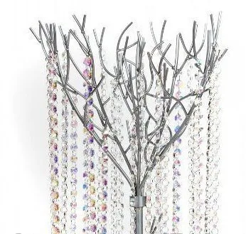 (5 м/лот) Восьмиугольные кристаллы гирлянда подвеска кристалл свадебный торт