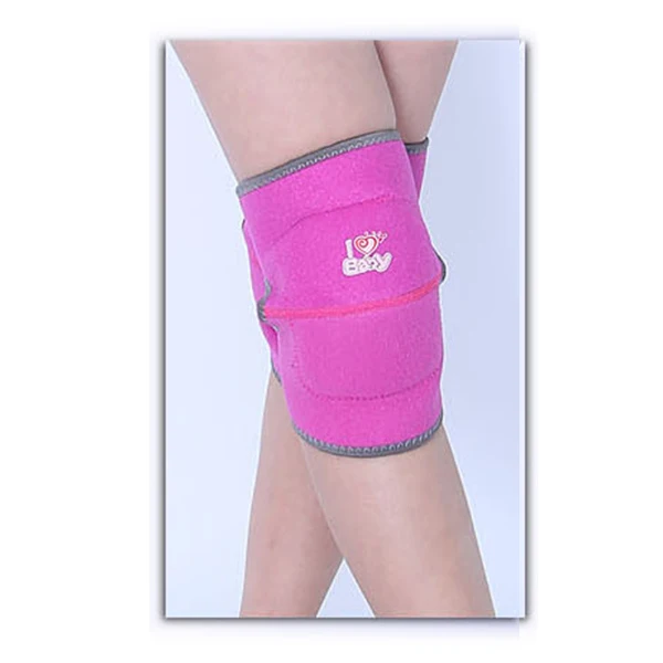 Rose Gray 1 пара для спортивного зала и фитнеса, Детские наколенники, наколенники, уплотненные губки, танцевальные лыжные футбольные гольфы для мальчиков и девочек - Цвет: Rose Gray
