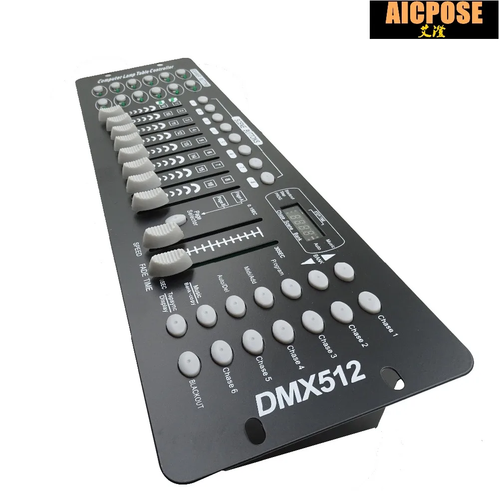 8 шт./лот контроллер международного стандарта DMX 192 движущаяся головка световая