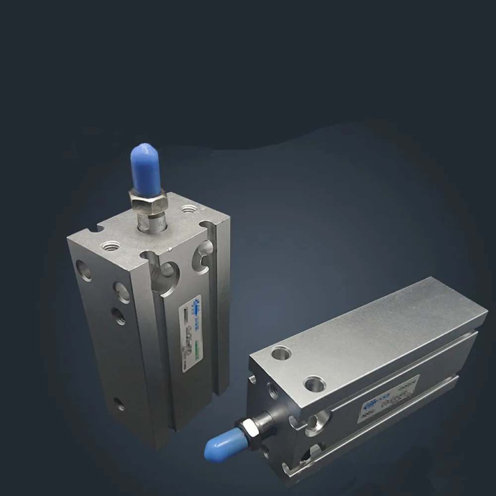 Цилиндр с бесплатным креплением серии CU32 двойное действие одинарный стержень 32