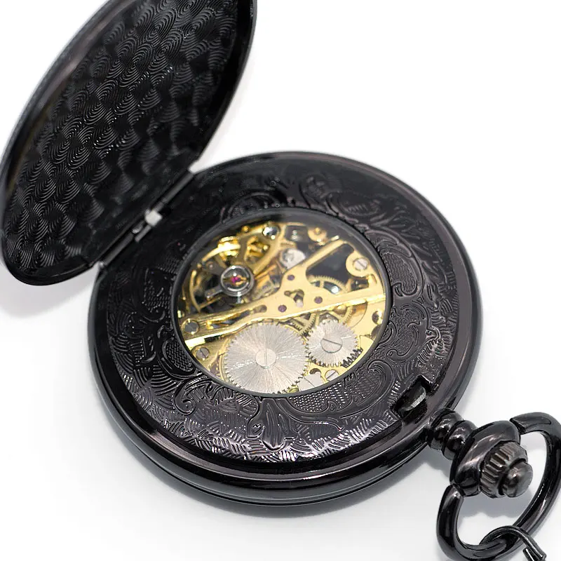 5 шт. антикварные Механические карманные часы с римскими цифрами полые на цепочке