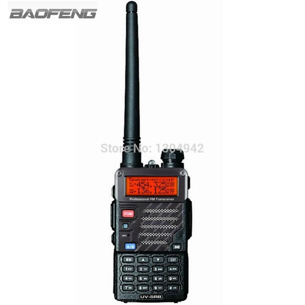 Переносная рация начального уровня BaoFeng UV 5RE. Два диапазона частот VHF/UHF 136 174MHz&400 520