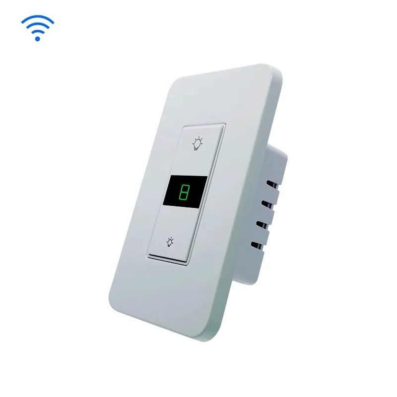 WiFi умный диммер, переключатель, стандарт США Smart Life/Tuya приложение дистанционное управление, Голосовое управление от Alexa Google Home, не требуется концентратор