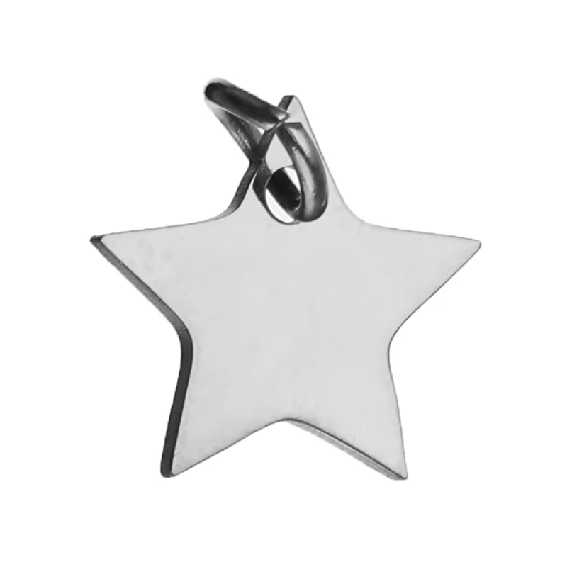 5 шт./компл. Очаровательная подвеска в форме звезды с открытое соединительное