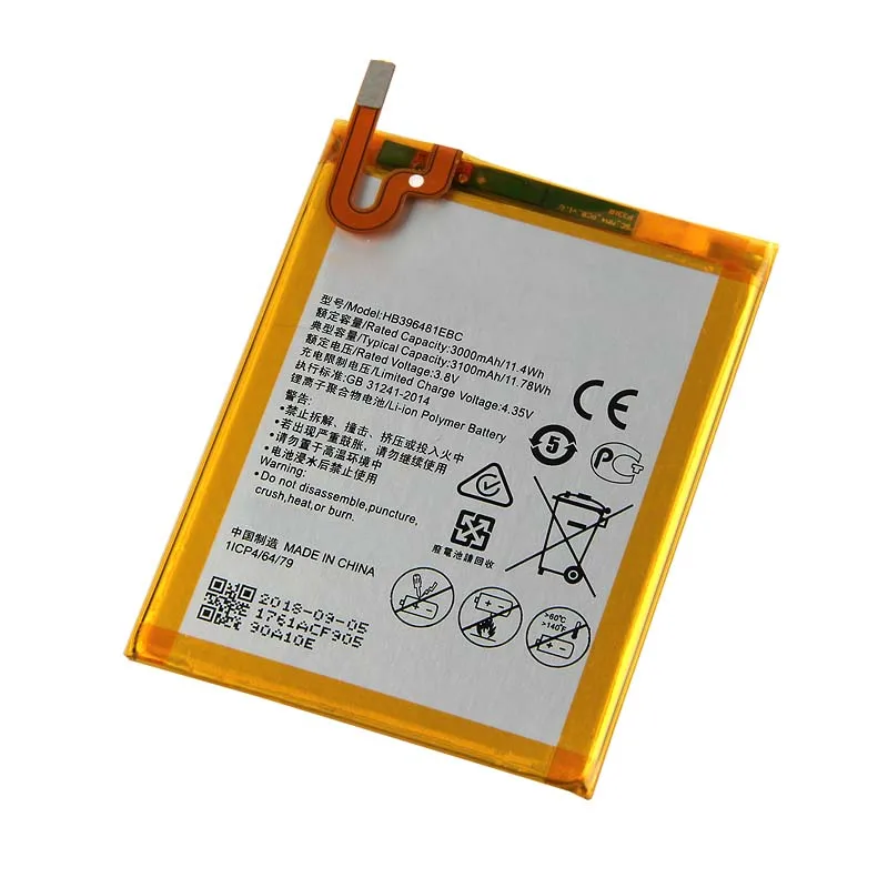 Оригинальный аккумулятор высокой емкости HB396481EBC для телефона Huawei G7 PLUS HONOR 5X MaiMang 4