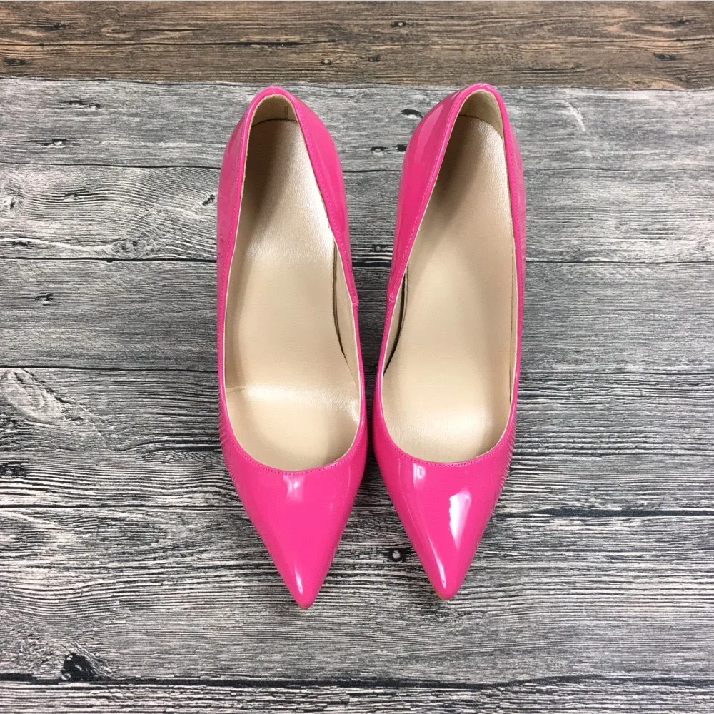 Новые женские туфли на высоком каблуке эксклюзивные лакированные брендовые