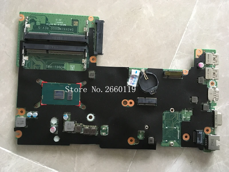 Материнская плата для ноутбука 430 G3 440 DA0X61MB6G0 830937 601 001 аккумулятор большой емкости