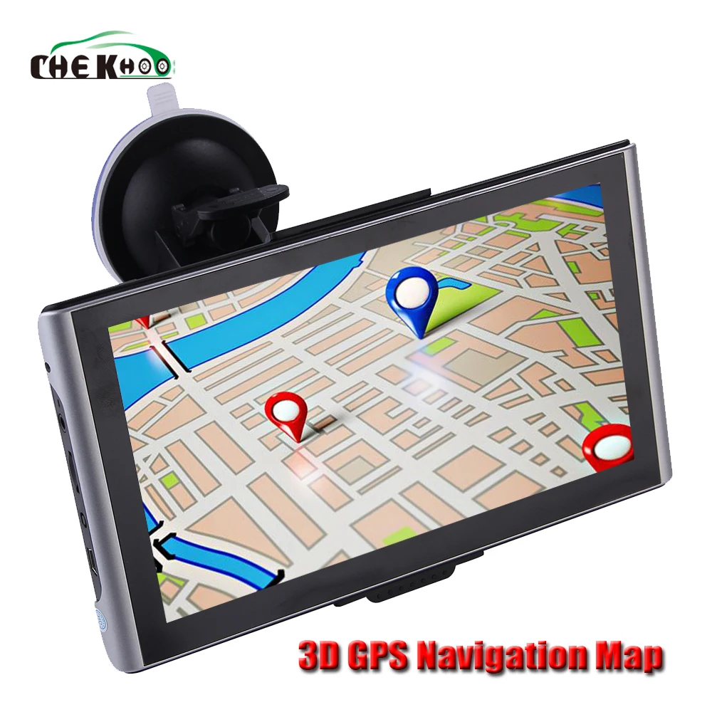 Универсальный 7 ми дюймовый gps навигатор для машины навигации FM Bluetooth AVIN Navitel