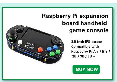 DIY портативная игровая консоль с компьютерным модулем Raspberry Pi 3 Lite 5,0 дюймов экран Pi-Boy игровой плеер встроенный более 15000 игр
