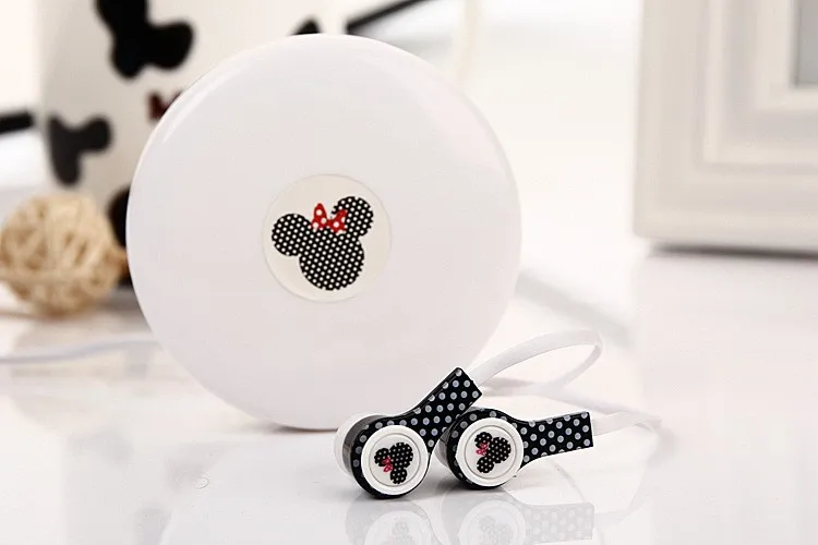 3 5 мм разъем в ухо Проводные Мультяшные наушники стерео с басами гарнитура