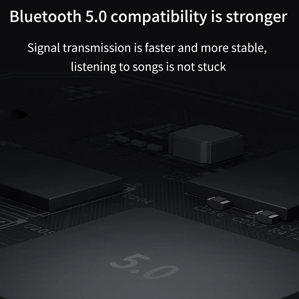 Мини-размер BT5.0 USB приемопередатчик 2 в 1 беспроводной аудио музыкальный стерео адаптер Dongle приемник для ТВ ПК динамик наушники