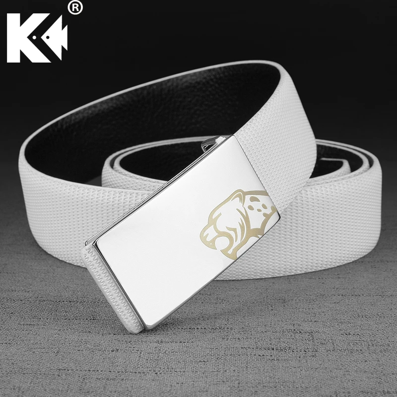 Новинка 2017 горячая Распродажа леопардовые мужские ремни из натуральной кожи с