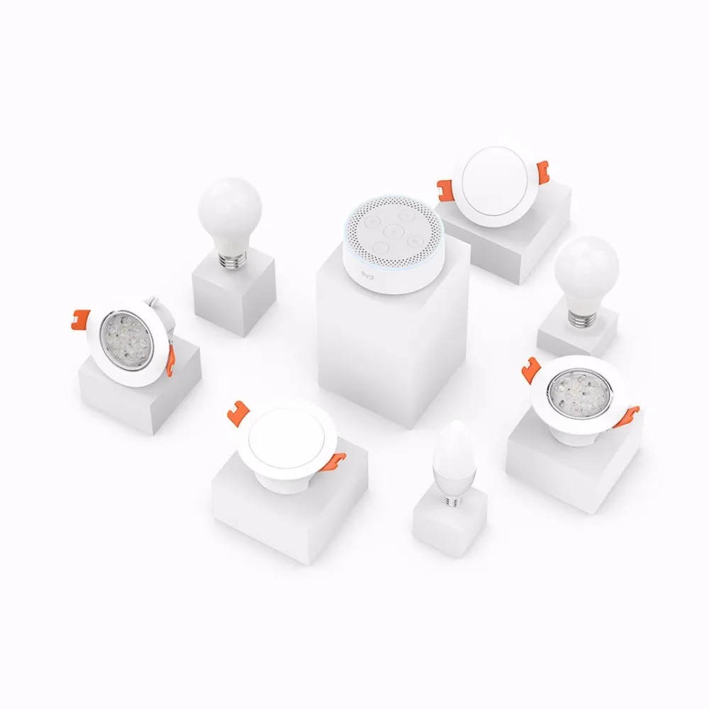 XIAOMI MIJIA Yee светильник умный светильник источник набор Bluetooth сетка издание умный светильник лампа вниз светильник Точечный светильник работа с MI Home App