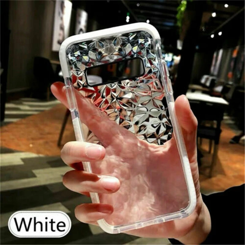 ELETEIL Clear Crystal Diamond Pattern Case For Samsung Galaxy S10 Plus Lite Soft TPU Shockproof capa de telefone E3 |