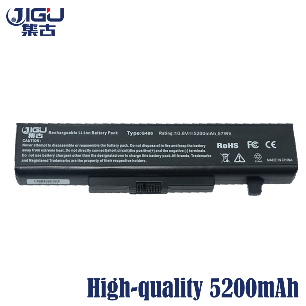 Новая батарея JIGU L11L6Y01 L11S6Y01 G580 для Lenovo Y480P Y580NT G580AM G485A G410 Y480A Y480 Y580 G480 G485G Z380 Y480M|l11s6y01