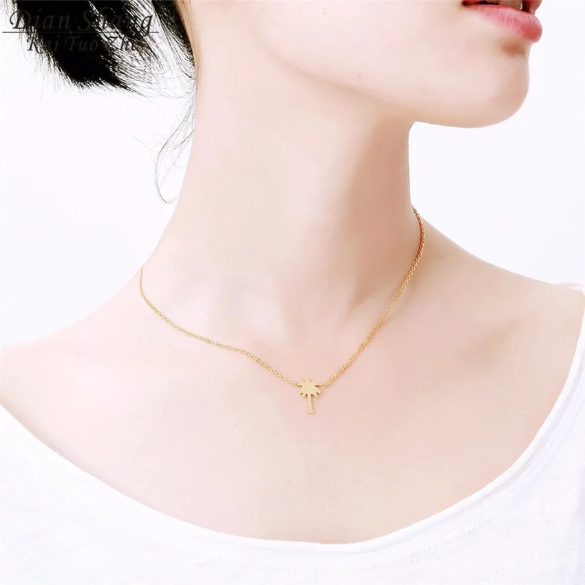 Оптовая продажа 10 шт. Гавайских ювелирных изделий Женское Ожерелье из пальмы