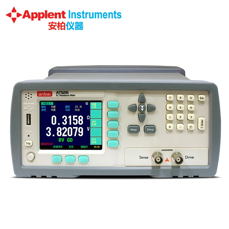 Измеритель внутреннего сопротивления батареи AT526 диапазон напряжения 0 00001 В ~