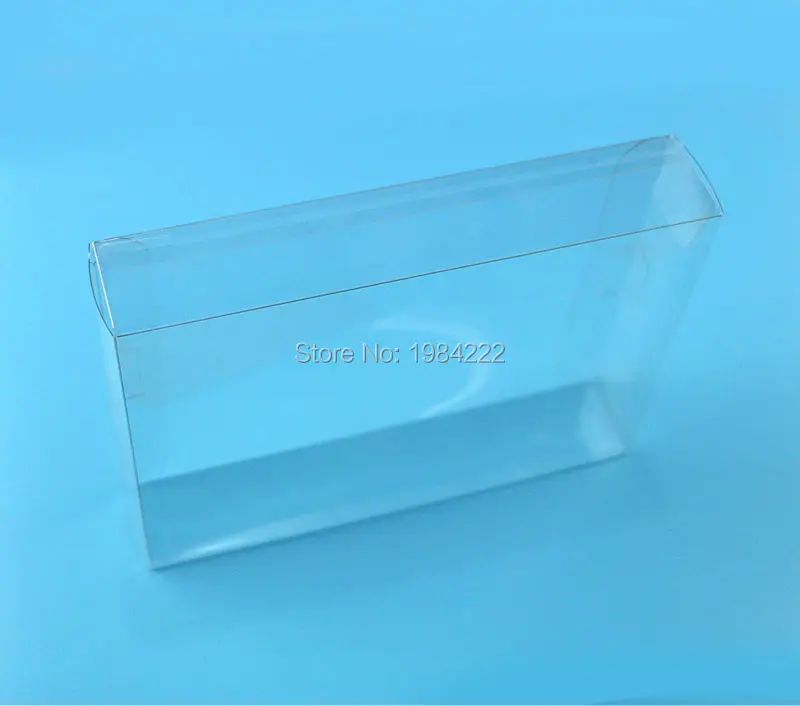 100 шт./лот для игровых коробок Nintendo прозрачный SNES N64 защитный чехол игровой