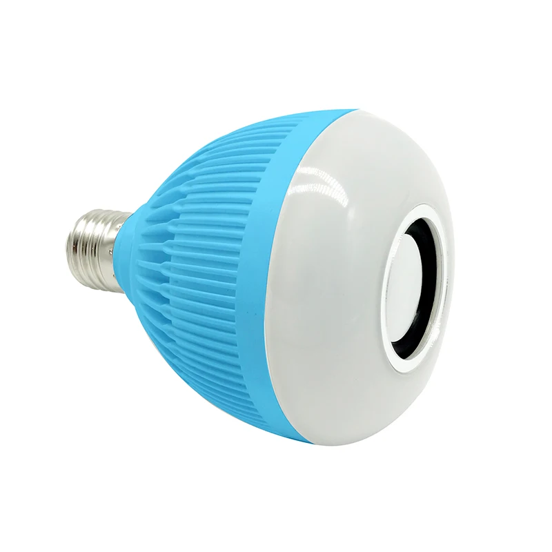 Беспроводной Bluetooth динамик + 12 Вт RGB лампа Светодиодная 110 В 220 умная музыкальный