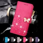 Чехол для xiaomi mi max2, чехол с блестками и бриллиантами для mi max 2, задняя крышка для xiaomi mi max 2, роскошный кожаный чехол-книжка для xiao mi max 2, чехол