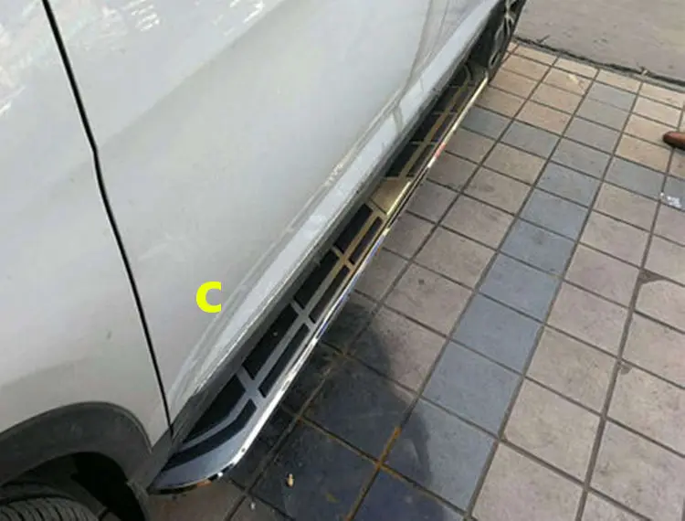 Для Geely Emgrand X7 EmgrarandX7, EX7, FC SUV, Vision X6, NL4, автомобильная дверь, внешняя педаль