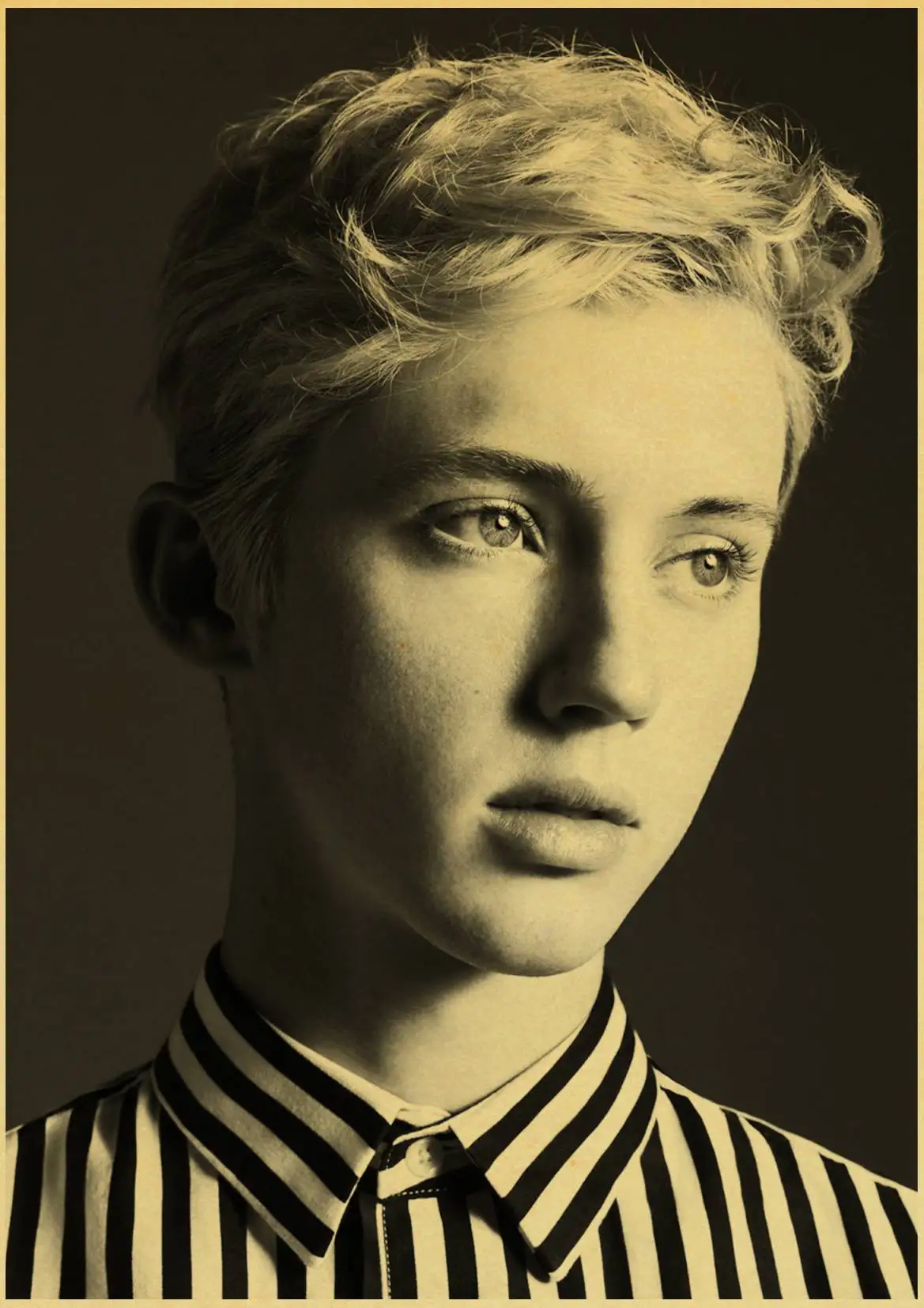 Австралия певец Troye Sivan альбом фото ретро постер ВИНТАЖНЫЙ ПЛАКАТ настенный Декор для дома Бар Кафе для детской комнаты - Цвет: D142