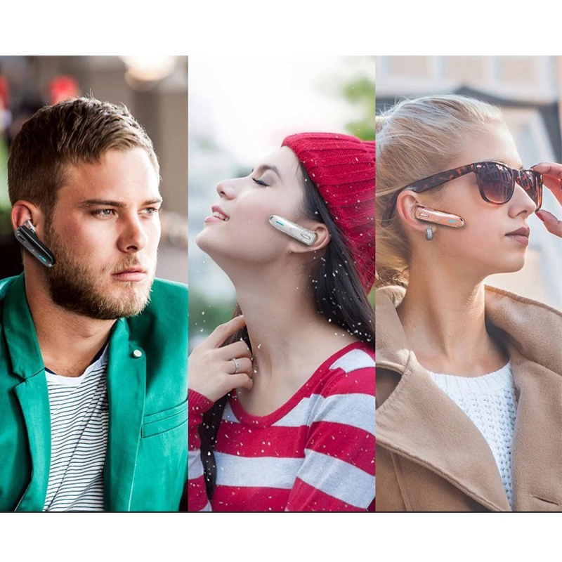 Мини-наушники с шумоподавлением Bluetooth V4.1 стерео наушники беспроводные гарнитура