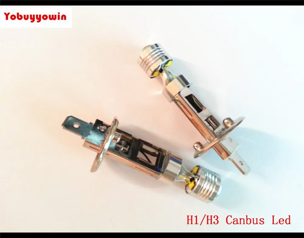 

Бесплатная доставка; Новинка; Комплект из 2 х CREE чипы Canbus Error Free 30 Вт Автомобильный светодиодный H1 туман светильник тумана, вождения, бега, све...