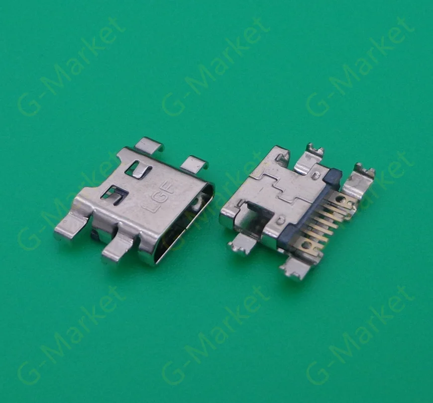 100 шт. micro mini usb jack Разъем для зарядки LG K4 M160 K8 M200N K520 X Cam K580 Power K220DS/2 Screen K500N