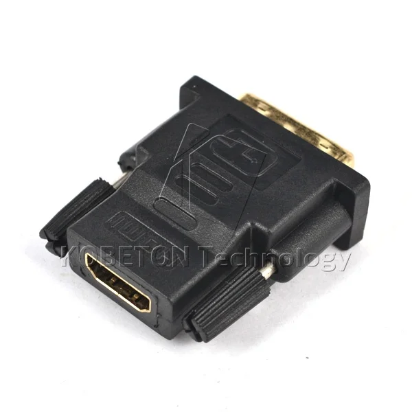 Цельнокроеное платье Новый DVI 24 + 1 мужчина к совместимому с HDMI Женский Золотой
