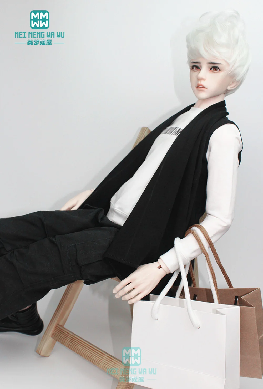 Аксессуары BJD кукольная одежда для 67 70 см Модный повседневный свитшот дяди DK