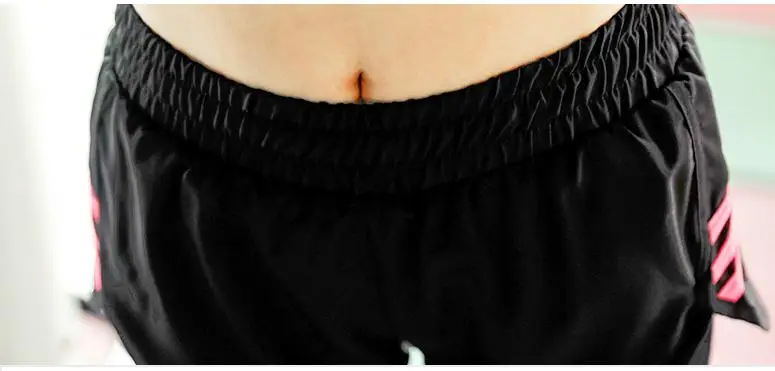 L-4XL женский поддельные 2 шт. Фитнес Повседневная Черная однотонная белый розовый