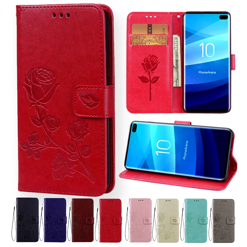 

Phone Case For Samsung S10 S9 S8 Plus S7 S6 edge S5 S4 S3 S10e Cases Luxury Wallet Flip Leather Bag Cover for J2 J4 J6 J8 2018