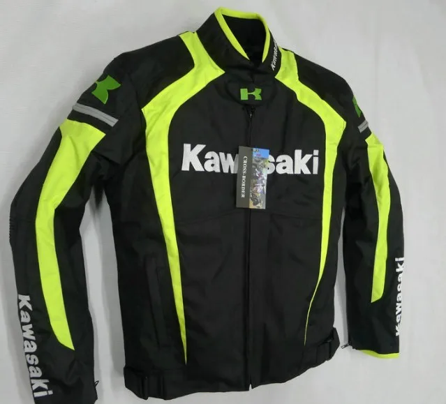 Осенний и зимний гоночный костюм для мотоциклов kawasaki езда мотоцикл одежда защитная одежда потянутая Горячая куртка
