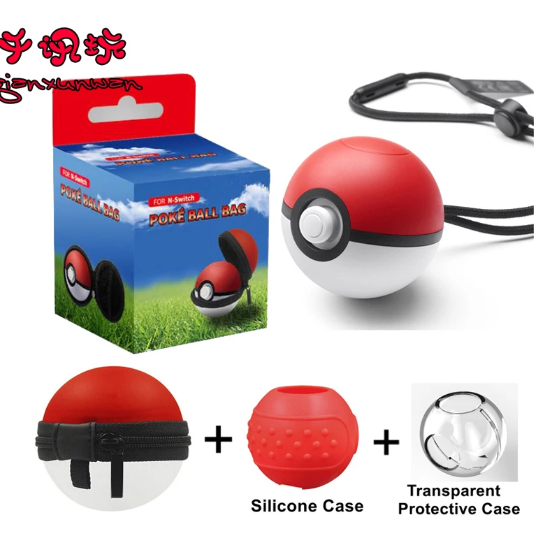 Сумка для хранения EVA Pokeball Plus чехол Nintendo Switch переноски DOS NS защитный аксессуары