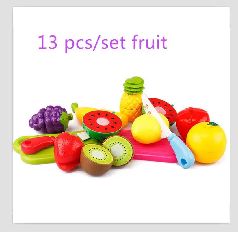6-20 шт./компл. безопасная пластиковая кухонная утварь еда фрукты овощи Детские