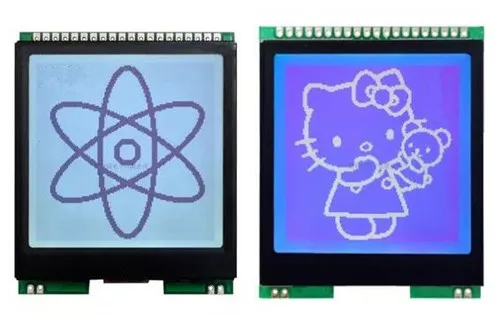 20PIN SPI COG 128128 модуль ЖК экрана ST7571 Привод IC 3 В 5 в белая/синяя подсветка