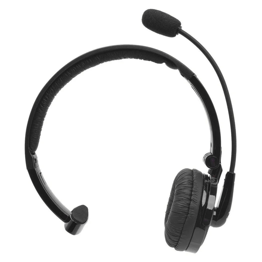 New Desigh Soft Noise Cancelling Wireless Headphones Boom Mic Bluetooth Headset For Truck Driver | Электроника