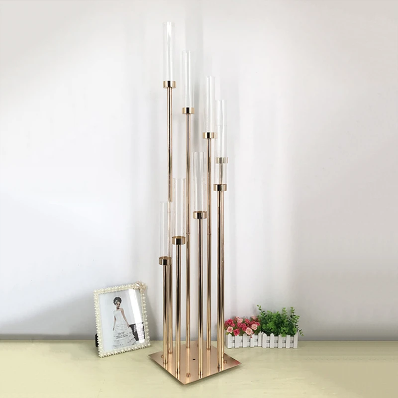 

8 металлических подсвечников Candelabra 8 шт.