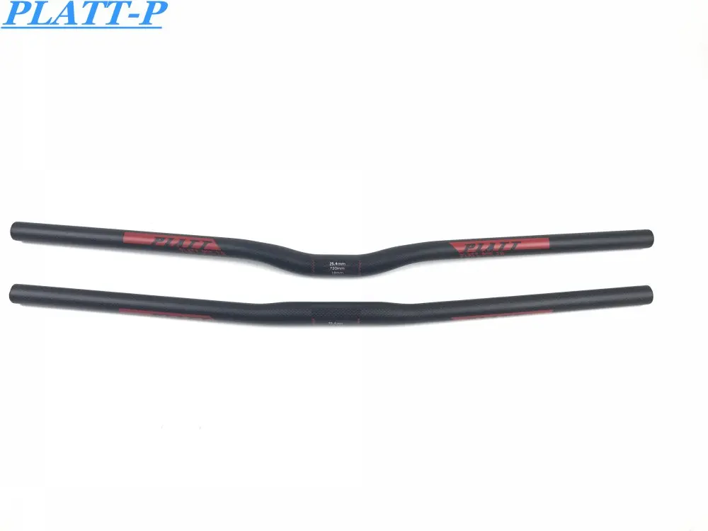 Deporte de La Bici MTB Manillar фибра Carbono Коврики Brillante subida 25 4*600/620/640/660/680/700/720 мм|mtb manillar|manillar