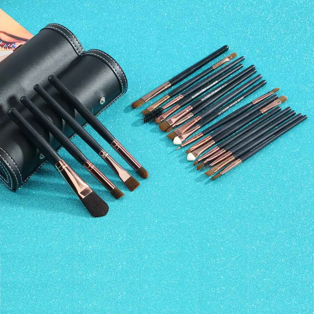 20 шт./компл. Профессиональные Кисти Для Макияжа Набор Фонд Тени Век Нос Губ Макияж