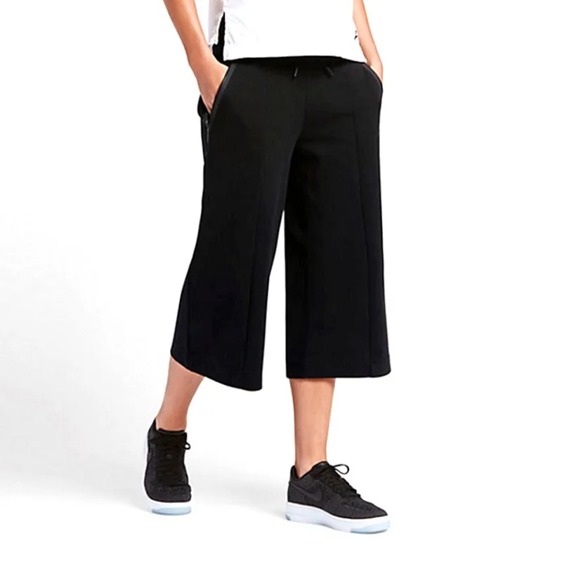 Оригинальный Новое поступление NIKE TCH FLC CPRI KNT женские шорты спортивная