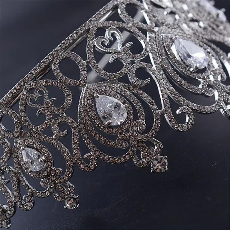CC crowns tiaras hariband украшения для волос роскошные свадебные аксессуары ювелирные изделия помолвки и вечеринки