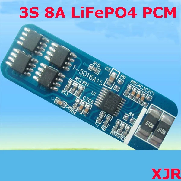 Защитная печатная плата 3S 8A 10 8 V LiFePO4 BMS/PCM/PCB для 3 аккумуляторных батарей 18650|battery