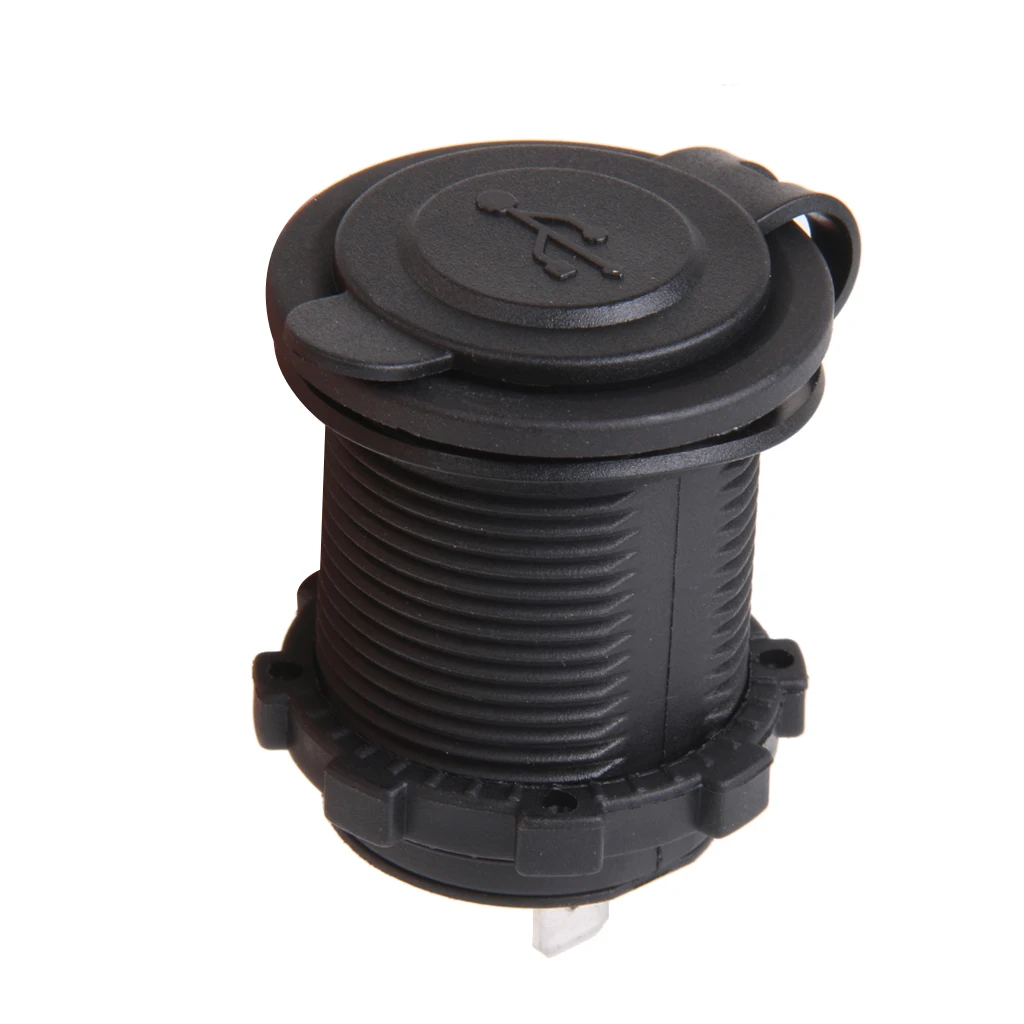 12В 24В Водонепроницаемый Мотоцикл лодка автомобиль двойной USB порт зарядное