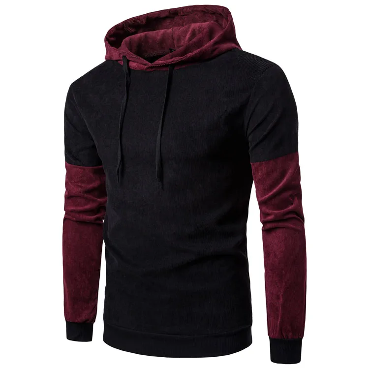 Толстовки мужские Sudaderas Hombre хип хоп мужские s бренд сшивание толстовка с капюшоном приталенный свитер Мужская толстовка XXL